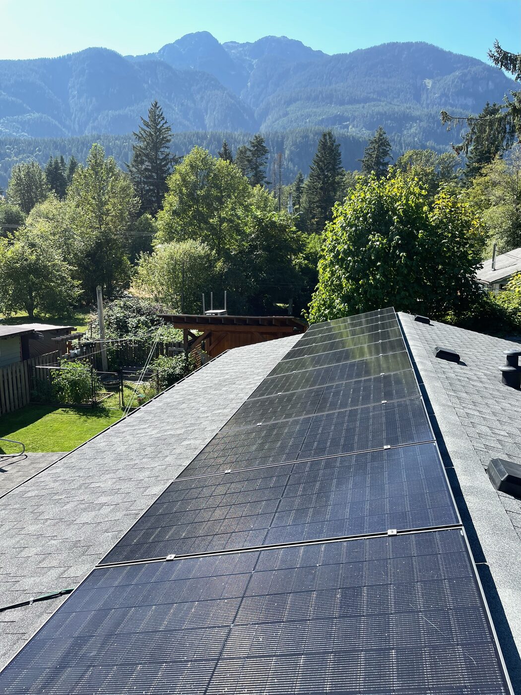 Residential solar installation