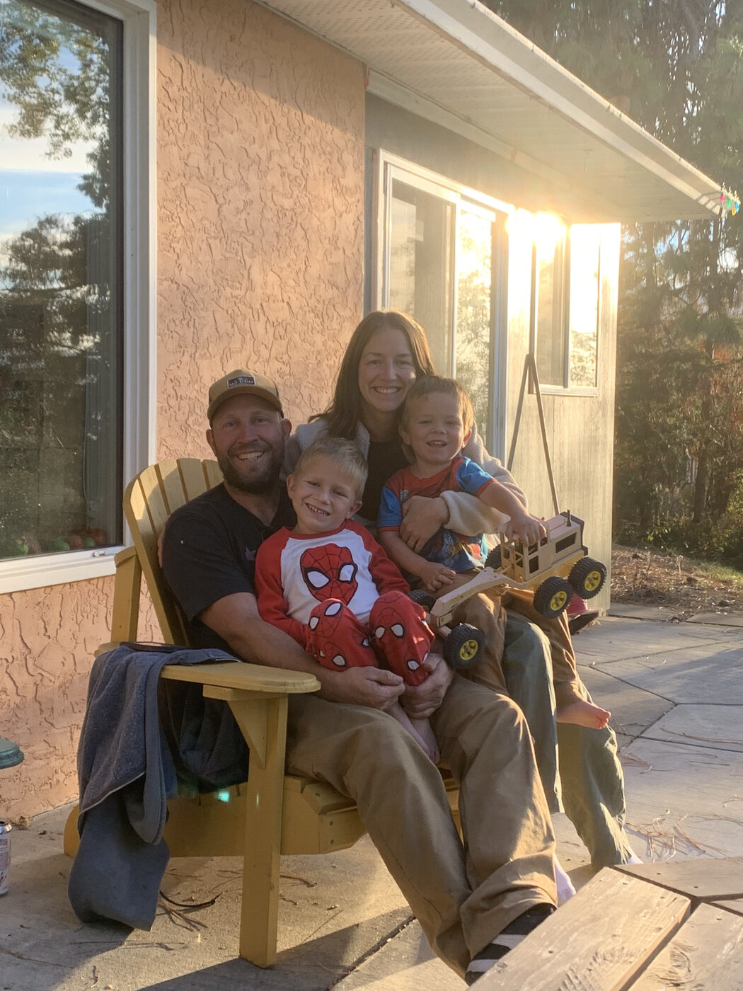 The Solar Harvest family — based in Cawston, BC